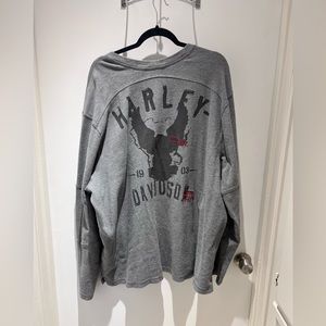 Harley-Davidson Oversized Long Sleeve Shirt